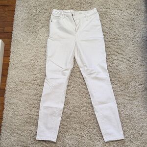 Old Navy High-Rise Super Skinny Jeans - White